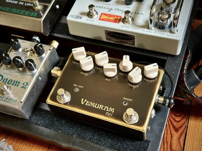 Vermuram DJ1 — rare boutique preamp/DI/overdrive/boost!