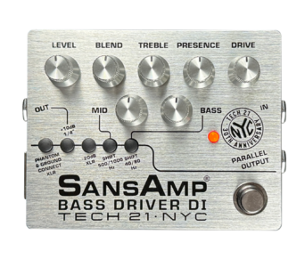 Tech 21 SansAmp 30th Anniversary Limited Edition Bass Driver DI