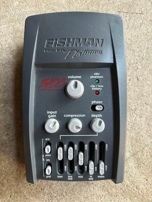 Fishman Pro-EQ Platinum Bass preamp