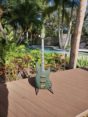 Custom Order Mike Lull JT4 in Porsche Oak Green Metallic - AMAZING Color