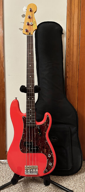 Squier Classic Vibe 60's Precision - Fiesta Red