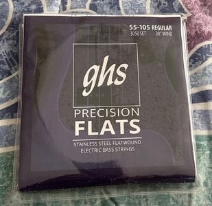 GHS Precision Flats Strings 3050  Brand New