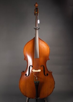 1953 King Mortone Upright Bass With Case ( Randy Hunt Professional Set Up