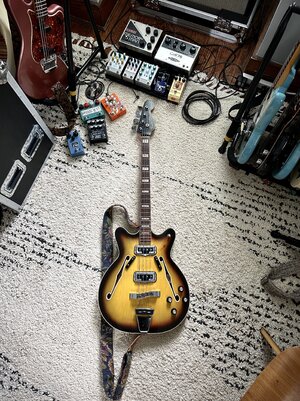 1967 Fender Coronado II — a sunburst for everyone!