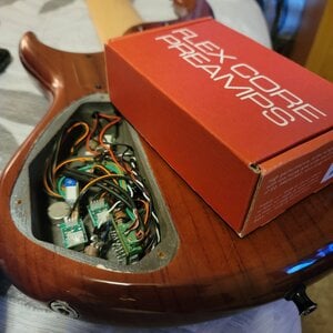 'Mike Pope Flexcore 3Band W/Tone Knob Preamp'