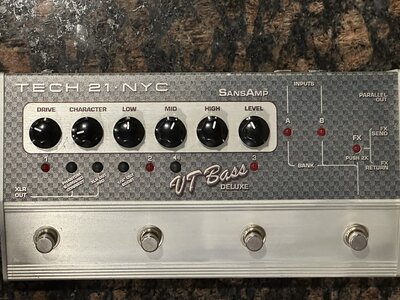 Tech 21 VT Bass Deluxe v2