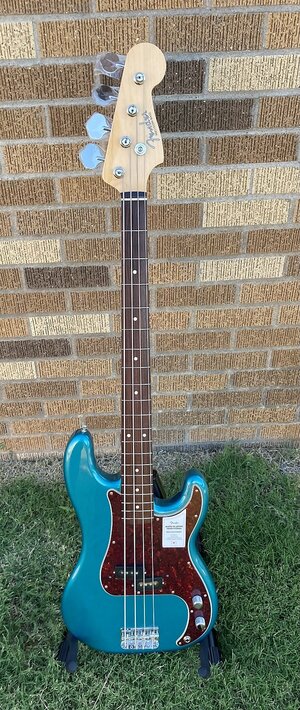 Fender 60's Precision Bass - Made in Japan - Ocean Turquoise