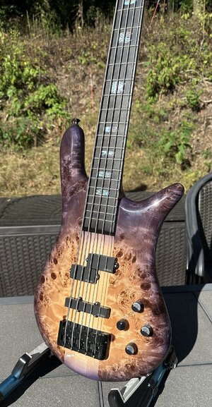 Spector Euro 5 CST Bass Natural Violet Burst Gloss