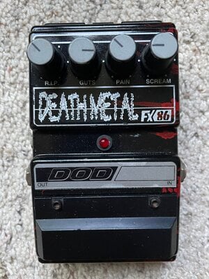 TAKING OFFERS! Original - DOD FX86 1990's Death Metal Distortion