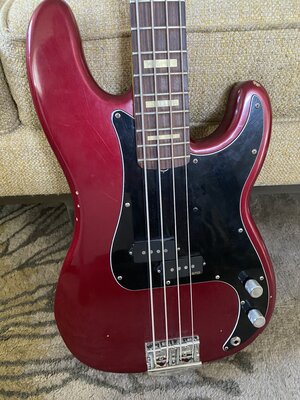 Just Add Neck? Fender Partscaster Precision Bass (Nate Mendel/Hipshot/EMG GZR)