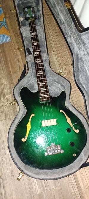 Epiphone Jack Cassady Greenburst