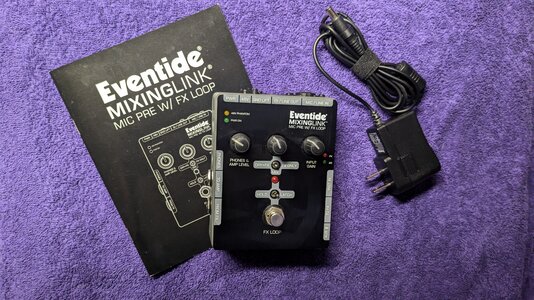 Eventide MixingLink preamp (and reamp... and DI... and effects loop... and MORE!!)