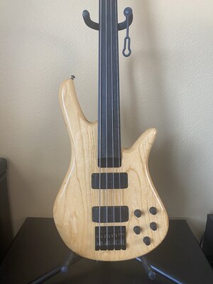 Zon Sonus Custom Fretless 4