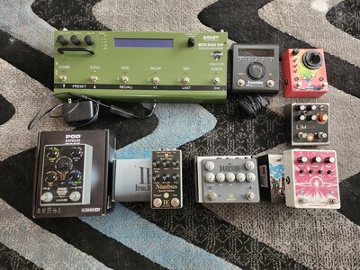 Various pedals