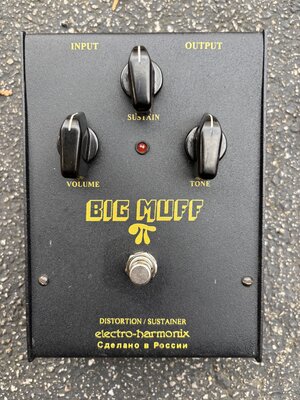 Electro-Harmonix Black Big Muff Made in Russia V8