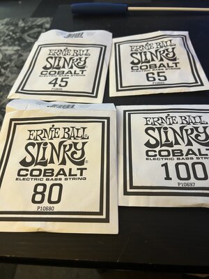 Ernie ball Cobalt strings