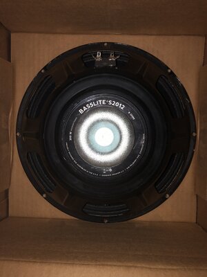 Eminence S2012 12” Neo Speaker 8 Ohm