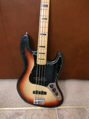 Bluesman Vintage Elderado 70’s jazz bass