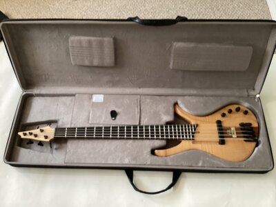 Ibanez Affirma AFR5FMP 5 string bass, video added