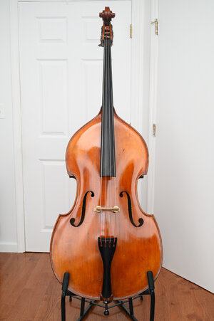 Juzek bass, 1940s, 3/4 size