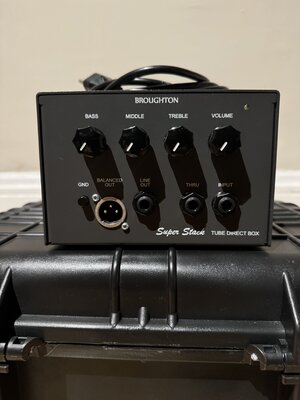 Broughton Super Stack DI w/ Case