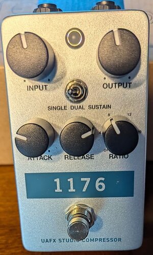 UAFX 1176 Compressor Pedal