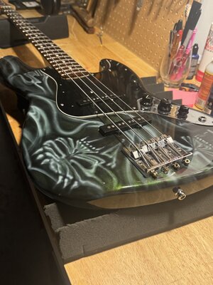 PRICE DROP:  Spooky 2007 Fender MIM Jazz Bass Fralin 5% Overwind Custom Finish