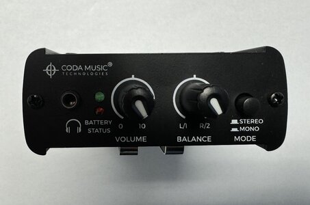 Coda Music Technologies Mono/Stereo Wired IEM Headphone Amp