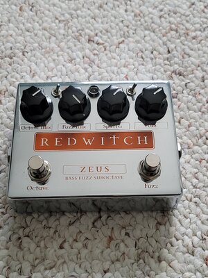 Red Witch Zeus fuzz/suboctave combo