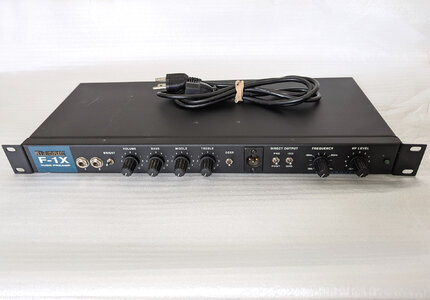 ALEMBIC F-1X Tube Preamp with Equalizer for Bass and Guitar