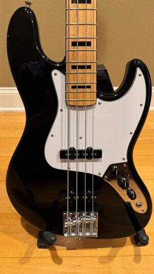 Fender Japan Geddy Lee RUSH Signature Jazz Bass Guitar CIJ MIJ - Black