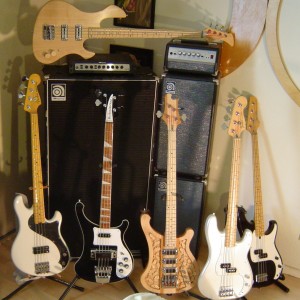 Some of my bass gear