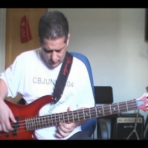 Cazuza - O Tempo Não Pára - (no BAIXO com Tablatura) bass cover tab - YouTube