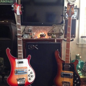 2015 Rickenbacker 4003, GK MB-212, 1983 Rickenbacker 4003