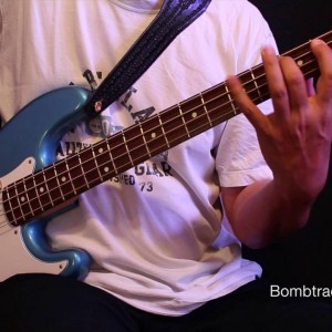 Learn to play Bombtrack (Rage Against the Machine) on Bass Part 1 - slow playalong - YouTube