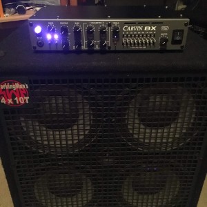 SWR 4X10t + Carvin BX500