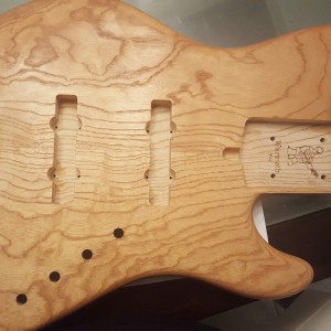 Warmoth bass body