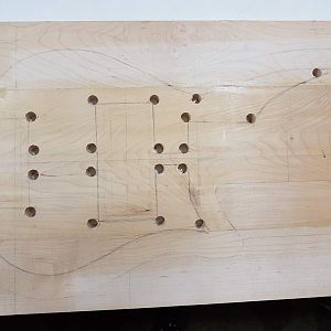 chamber holes drilled