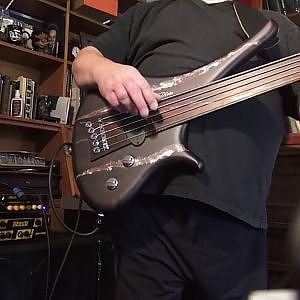 Diva 4 fretless some slap - YouTube