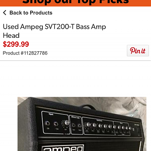 Ampeg SVT 200-T