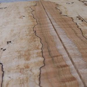 Spalted maple top