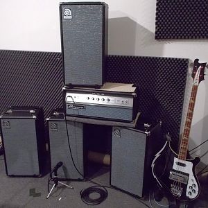 Ampeg V-4B 2013 Reissue + 4x 210AV