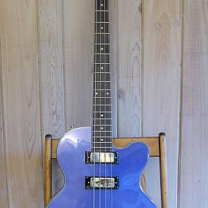 Epiphone Allen Woody Rumblekat Blue Royale Bass Guitar Chicago Pearl