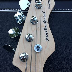 Marco Bass Guitars N1 (Natural Finish)_3