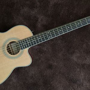 Acoustic bass front