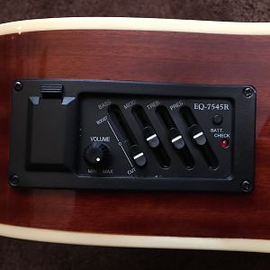 Acoustic bass controls