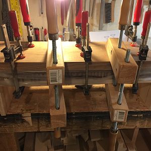 Upper Wing Glue Up