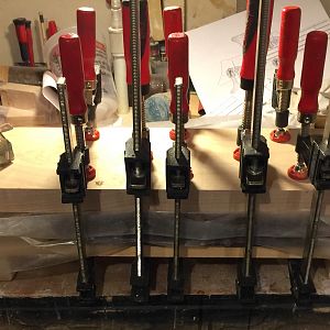 Lower Wing Glue Up