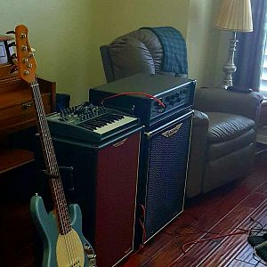 Ashdown ABM 900 bass rig