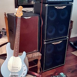 Ashdown ABM 900 bass rig